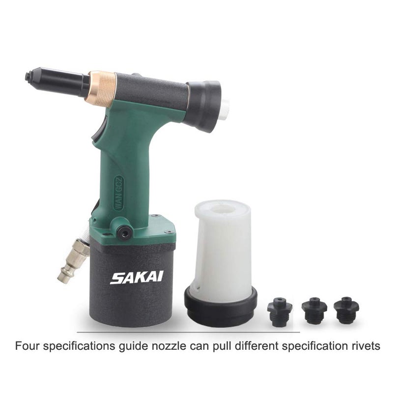sakai مسدس ربط ريفيت هيدروليكي هوائي SAKAI - أداة ريفيت بسحب هوائي أوتوماتيكي - Image 3